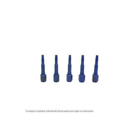 Diager - Puntas De Impacto Blue S. Torx 10 1.3/16 Plg IU613T10 - HDG613T10