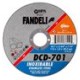 Fandeli - Disco De Corte Delgado Inox Dcd701 4 1/2 Plg 50 Pz - HFAS76450
