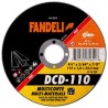Fandeli - Disco De Corte Delgado Dcd110 4 1/2 Plg 10 Pz - HFAS74651