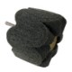 Austromex - 677. Rueda de fibra grano muy fino 3X2X1/4 - QAX677