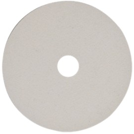 Austromex - 2332. Rueda felpa blanca 150x25.4x25.4 mm 6X1X1 - QAX2332