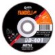 Fandeli - Disco De Desbaste Metal Dd401 4 1/2 Plg 5 Pz - HFAS72950
