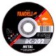 Fandeli - Disco Corte Std Metal Pro Dc202 4.1/2 Plg 5 Pz - HFAS72946