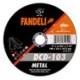 Fandeli - Disco Corte Delg Metal Pro Dcd103 7 Plg 10 Pz - HFAS72942